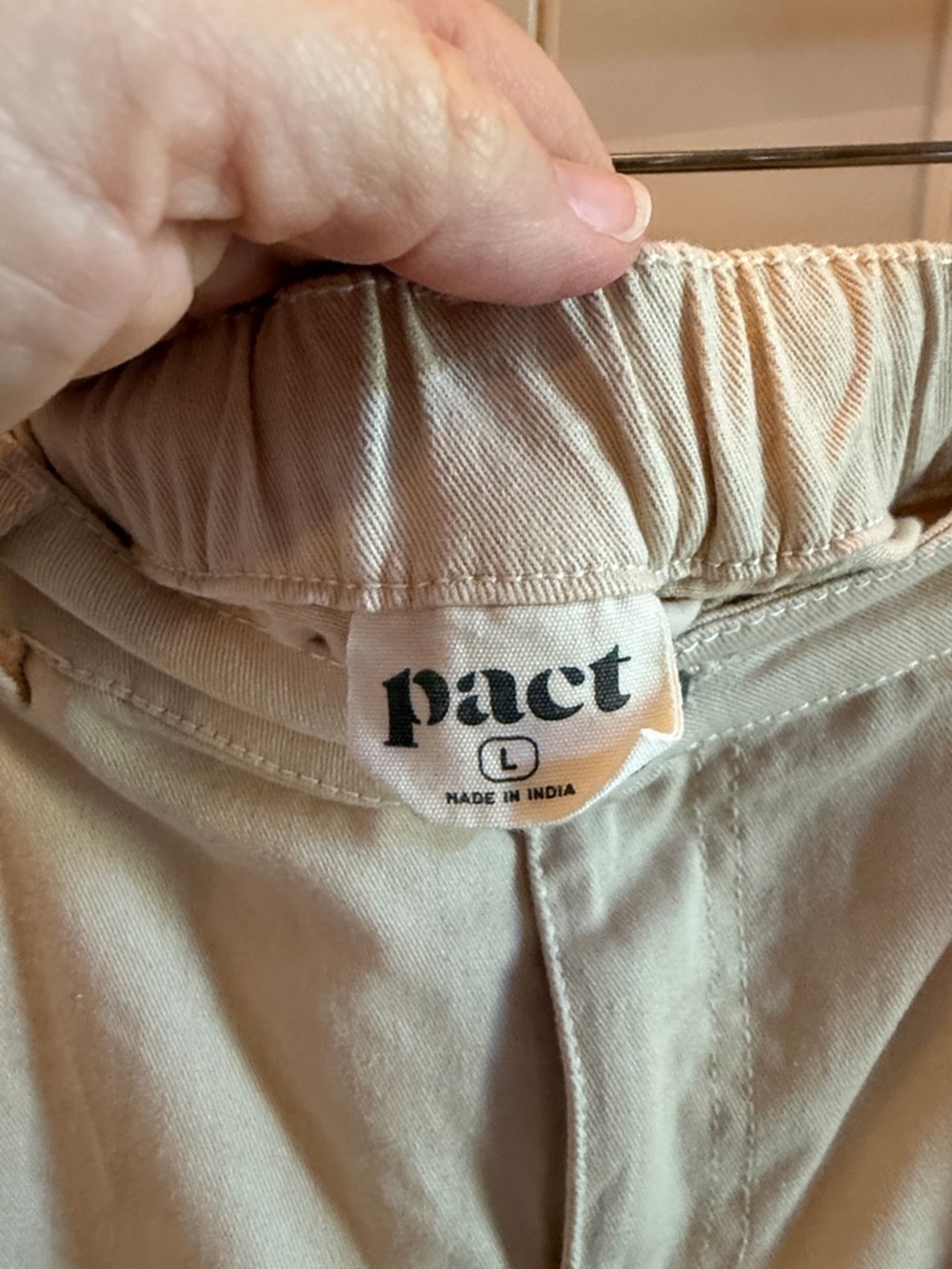 Pact wide leg khaki pants - Picture 4 of 6